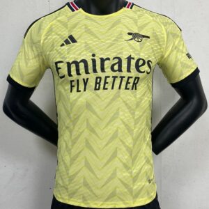 Arsenal 2023/24 Pre-Match Training Player Version Jersey Yellow