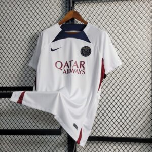 Paris Saint-Germain 2023/24 Pre-Match Training Jersey White