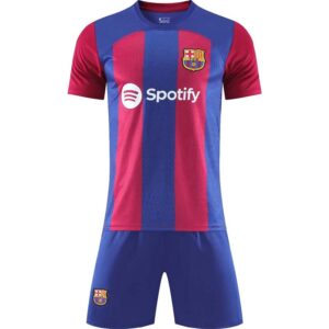 Barcelona 2023/24 Home Adult Jersey And Shorts Kit