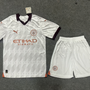 Manchester City 2023/24 Away Adult Jersey And Short Kit
