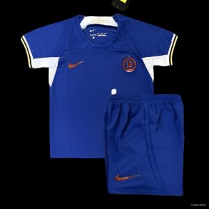 Chelsea 2023/24 Home Kids Jersey And Shorts Kit