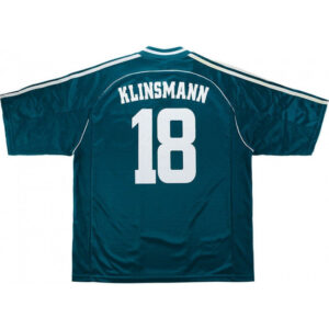 Germany 1998-2000 Away #18 Klinsmann Retro Jersey