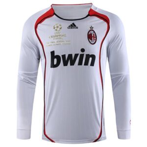 AC Milan 2006/07 Away Long Sleeves Retro Jersey