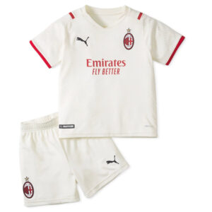 AC Milan 2021/22 Away Kids Jersey And Shorts Kit