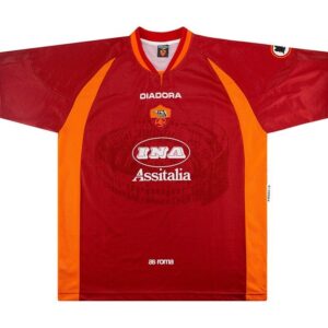 AS Roma 1997-1998 Home Retro Jersey