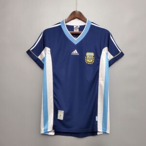 Argentina 1998 World Cup Away Retro Jersey