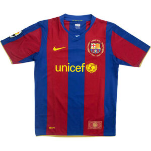 Barcelona 2007/2008 Home Retro Jersey