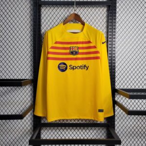 Barcelona 2022-23 Fourth Away Long Sleeve Jersey