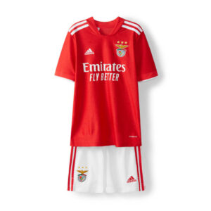 Benfica 2021/22 Home Kids Jersey And Shorts Kit
