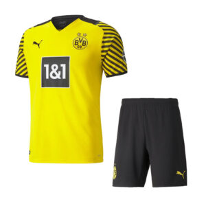 Borussia Dortmund 2021/22 Home Adult Jersey And Shorts Kit