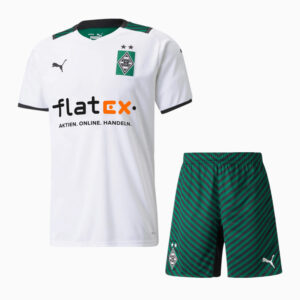 Borussia Monchengladbach 2021/22 Home Adult Jersey And Shorts Kit