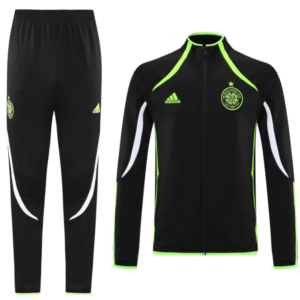 Celtic 2021-22 Teamgeist Jacket Tracksuit Black
