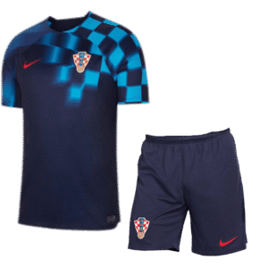 Croatia 2022 World Cup Away Adult Jersey And Shorts Kit