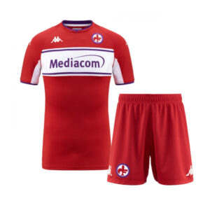 Fiorentina 2021/22 Fourth Kids Jersey And Shorts Kit