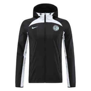 Inter Milan 2022 Windbreaker Hoodie Jacket Black