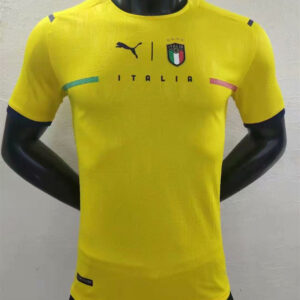 Italy 2021/22 Goalkeeper - Yellow Player Version Jersey
