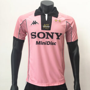 Juventus 1997/98 Away - Pink Centenary Retro Jersey