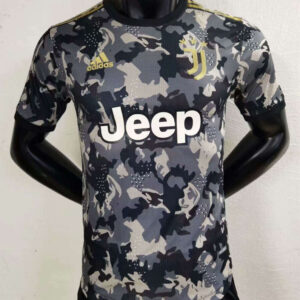 Juventus 2021/22 Camo - Black Player Version Jersey