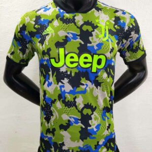 Juventus 2021/22 Camo - Green Player Version Jersey
