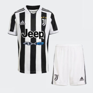 Juventus 2021/22 Home Adult Jersey And Shorts Kit