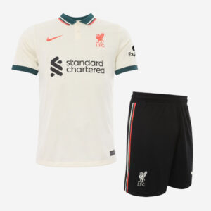 Liverpool 2021/22 Away Adult Jersey And Shorts Kit