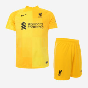 Liverpool 2021/22 Away Goalkeeper Adult Jersey And Shorts Kit
