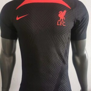 Liverpool 2022/23 Training - Black Player Version Jersey