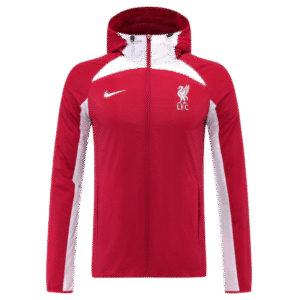 Liverpool 2022 Windbreaker Hoodie Jacket Red