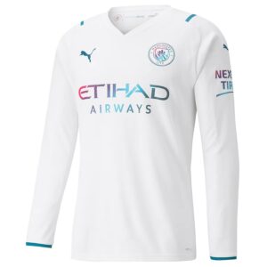 Manchester City 2021/22 Away Long Sleeve Jersey