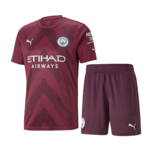 Manchester City 2022/23 Goalkeeper Adult Jersey And Shorts Kit