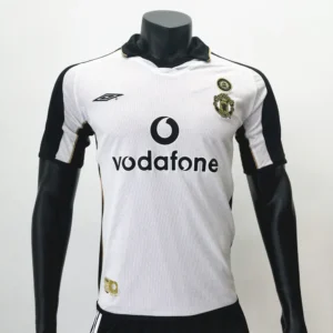 Manchester United 2001/2002 Centenary Reversible Away And Thirds Retro Jersey