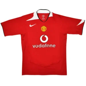 Manchester United 2004-2006 Home Retro Jersey
