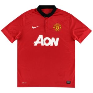 Manchester United 2013/2014 Home Retro Jersey