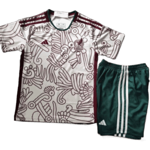 Mexico 2022/23 Away Kids Jersey And Shorts Kit