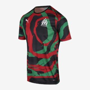 Olympique Marseille 2021 'om Africa' Collectors Jersey - Black/green/red