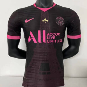 Paris Saint-Germain 2022/23 Pre-Match - Black Player Version Jersey