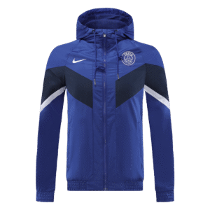 Paris Saint-Germain  2022 Windbreaker Hoodie Jacket Navy