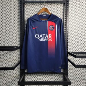 Paris Saint-Germain 2023/24 Home Long Sleeve Jersey