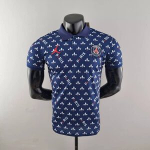 Paris Saint-Germain 2022/23 Pattern Team Polo Navy