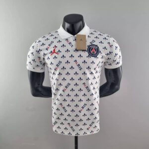 Paris Saint-Germain 2022/23 Pattern Team Polo White