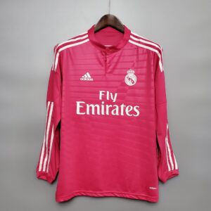 Real Madrid 2014/15 Away Long Sleeve Retro Jersey