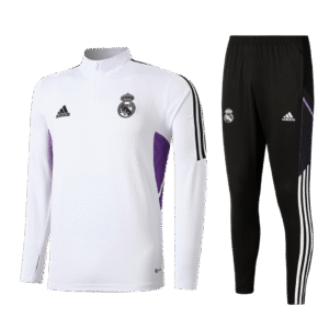 Real Madrid 2022-23 Jacket Tracksuit White