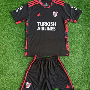 River Plate 2021/22 Goalkeeper Kids Jersey And Shorts Kit
