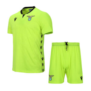 Lazio 2021/22 Away Goalkeeper Adult Jersey And Shorts Kit