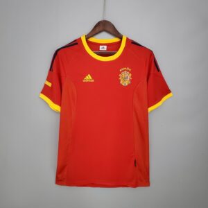 Spain 2002 Home Retro Jersey
