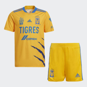 Tigres UANL 2021/22 Home Adult Jersey And Shorts Kit