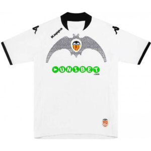 Valencia CF 09/10 90th Anniversary Home Retro Jersey