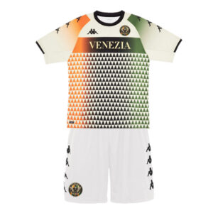 Venezia FC 2021/22 Away Kids Jersey And Shorts Kit