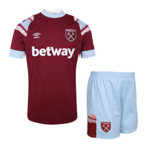 West Ham United 2022/23 Home Adult Jersey And Shorts Kit