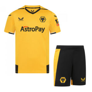 Wolves 2022/23 Home Adult Jersey And Shorts Kit
